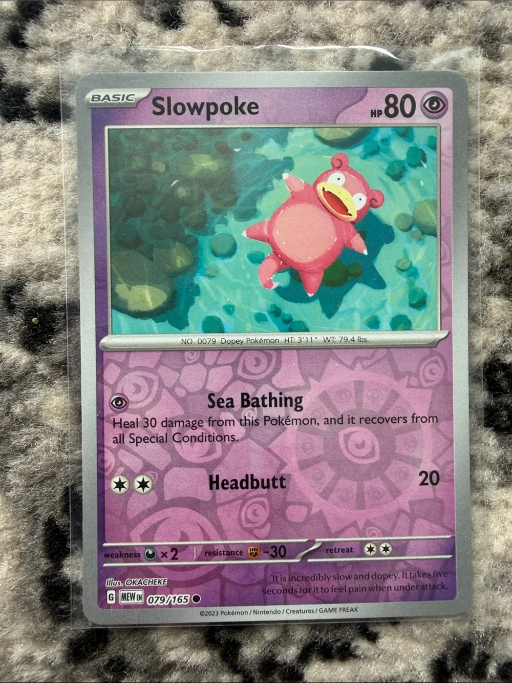 Slowpoke Slowking Evolution Lot 4 Cards Reverse Holo | ✨5/$25✨